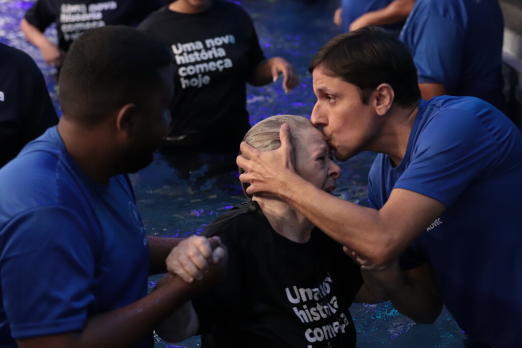 Último batismo do ano na ADVEC