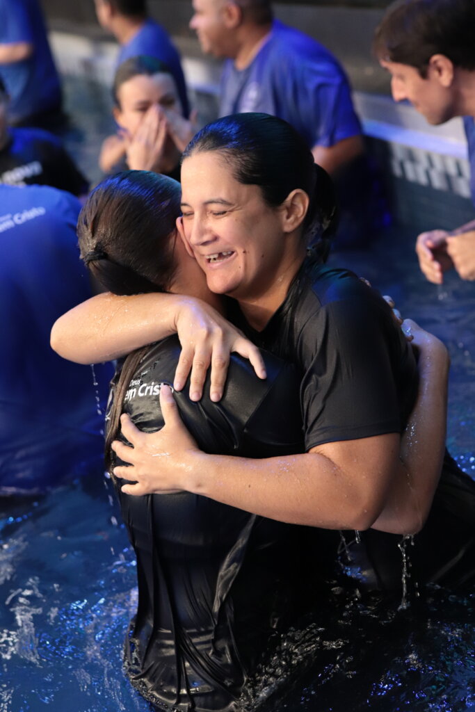 Último batismo do ano na ADVEC