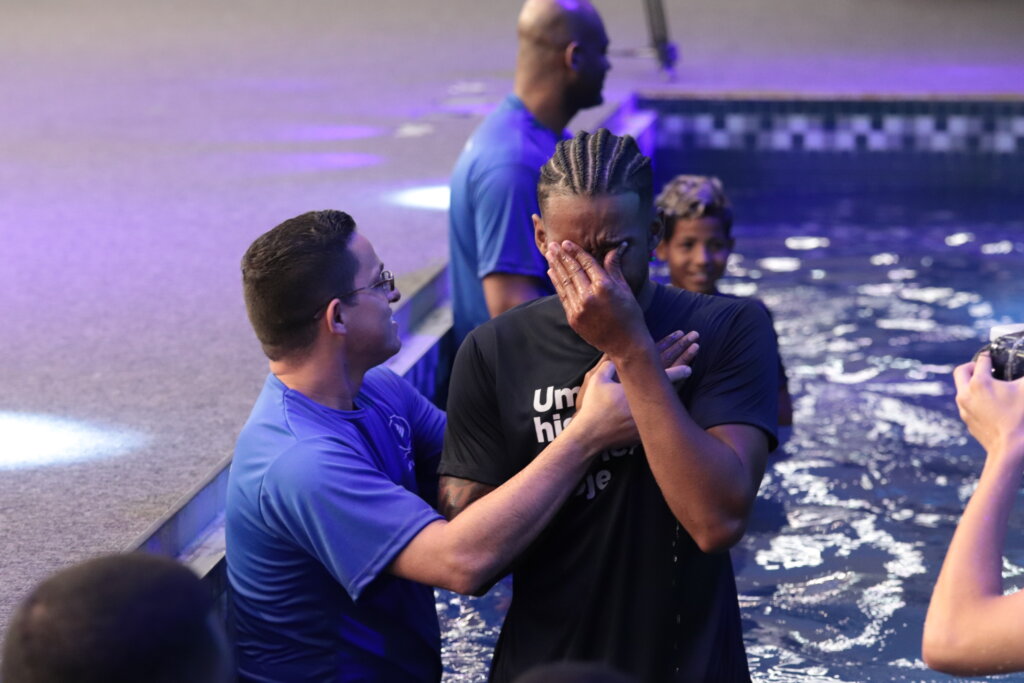 Último batismo do ano na ADVEC